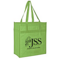 Heavy Duty Non-Woven Grocery Bag w/Insert (13"x7"x14") - Screen Print